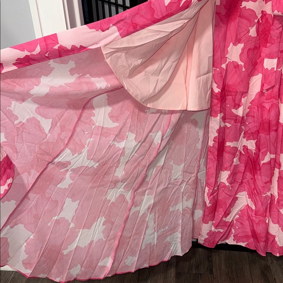 Hutch Flutter Sleeve Maxi Wrap Dress – Size XL – Pink Floral – NWT - Picture 6 of 8